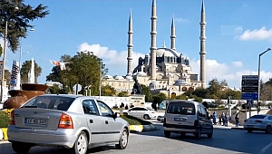 EDİRNE'DE 167 BİN 259 MOTORLU KARA TAŞITI YER ALIYOR