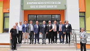 EDİRNE'YE YAKIŞAN MUHTEŞEM KREŞİN AÇILIŞI GERÇEKLEŞTİRİLDİ