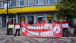 EMEKLİLER, “İNSANCA YAŞAMAK İSTİYORUZ”DEDİ