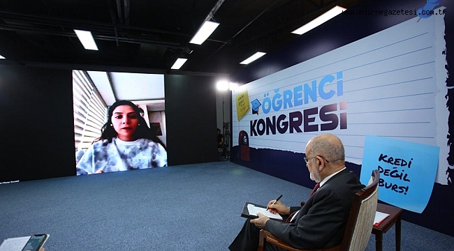 ÖĞRENCİLER DERTLERİNİ SAADET PARTİSİ ÖĞRENCİ KONGRESİNDE ANLATTI