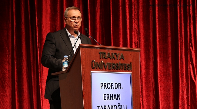 TRAKYA ÜNİVERSİTESİ'NDE 15 TEMMUZ ŞEHİTLERİ ANILDI