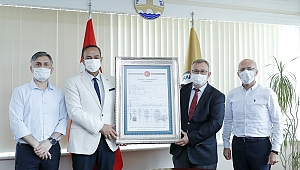 TÜ’YE MERİÇ KÖPRÜSÜ'NÜN TEMSİLİ TAPUSU HEDİYE EDİLDİ