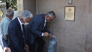 ÇEŞMELERİNİN AKARINDAN ELDE EDİLEN GELİR İHTİYAÇ SAHİPLERİNE BURS OLACAK