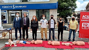 ‘İLK YARDIM GÖNÜLÜSÜ OLUN’ÇAĞRISI 