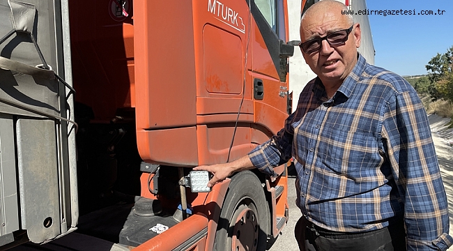 TIR ŞOFÖRLERİNİN BAŞI GÖÇMENLERLE DERTTE
