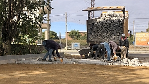 40 BİN METREKARE PARKE TAŞI DÖŞENECEK 