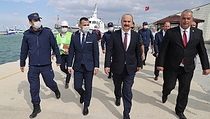 ENEZ DENİZ GÜMRÜK KAPISI LİMAN İNŞAATI DEVAM EDİYOR