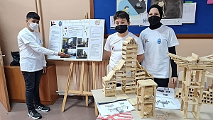 İMAM HATİP ORTAOKULUNDA TÜBİTAK FUARI AÇILDI