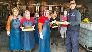 KADIN ÇİFTÇİLER UNUTULMADI 