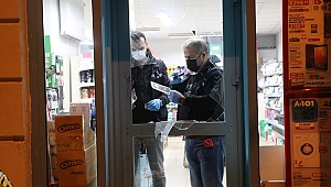 TEHDİTLE MARKET SOYGUNU