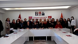 CHP’Lİ KADINLAR İSTANBUL SÖZLEŞMESİNE DİKKAT ÇEKTİ 