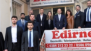 DEVA PARTİSİNDEN GAZETEMİZE ZİYARET 