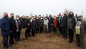 IHLAMUR, LAVANTA, ADAÇAYI, KEKİK VE BİBERİYE FİDANI TOPRAKLA BULUŞTURULDU