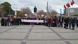 KADINA ŞİDDETE “DUR” DEDİLER 