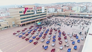 KEŞAN’DA AT ARABALARI TRİPORTÖRLERE DÖNÜŞÜYOR