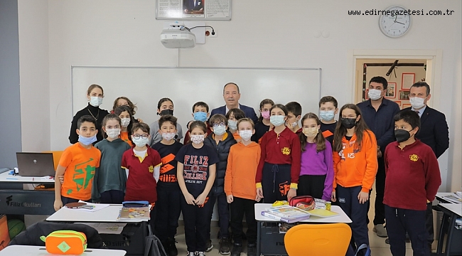 BAŞKAN’DAN ÖĞRENCİLERE SÜRPRİZ ZİYARET