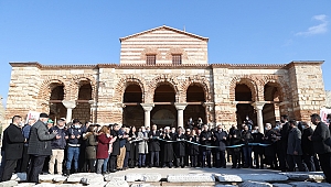 ENEZ AYASOFYA CAMİ İBADETE AÇILDI
