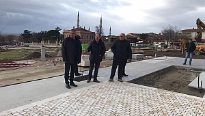 GÜRKAN, SELİMİYE MEYDAN PROJESİ'NİN ÇALIŞMALARINI YERİNDE İNCELEDİ