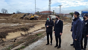 HAMZABEYLİ TIR PARKI GENİŞLETİLİYOR