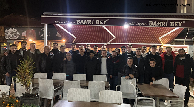 ORMANKIRAN, FUTBOLCULARLA YEMEKTE BİR ARAYA GELDİ
