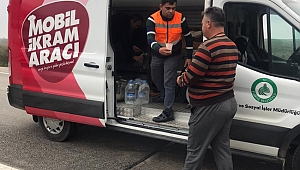 TIR SÜRÜCÜLERİNE SICAK ÇORBA İKRAMI