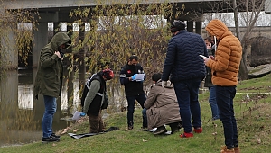 TUNCA NEHRİ'NDE KADIN CESEDİ BULUNDU