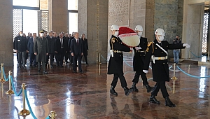 ‘2022 EDİRNE YILI’ KAPSAMINDA ATA’NIN HUZURUNA ÇIKTILAR