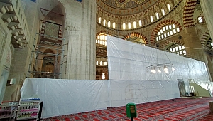 GEÇİCİ İBADET ALANI OLUŞTURULDU