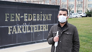 GÖRME ENGELLİ ÖĞRENCİ ÜNİVERSİTENİN SOSYAL KULÜPLERİNİN VAZGEÇİLMEZ ÜYESİ