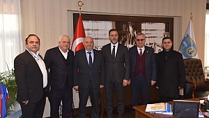 HELVACIOĞLU'NDAN SİLİVRİ BELEDİYE BAŞKANI YILMAZ'A ZİYARET