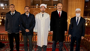 SELİMİYE'NİN RESTORASYONUNDA CAMİDE İBADET İÇİN GEÇİCİ BİR ALAN OLUŞTURULACAK