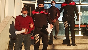 EDİRNE'DE BAHÇEDEN TARIM ALETİ ÇALAN 2 ŞÜPHELİ TUTUKLANDI
