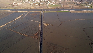 ERGENE NEHRİ YATAĞINDAN TAŞTI