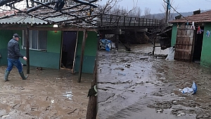 LALAPAŞA’DA KAR, UZUNKÖPRÜ’DE TAŞKIN