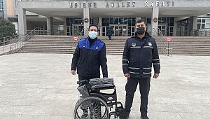 ZABITALAR İLE TIR SÜRÜCÜSÜ, KANSER HASTALARI İÇİN TEKERLEKLİ SANDALYE BAĞIŞIYLA UZLAŞTI