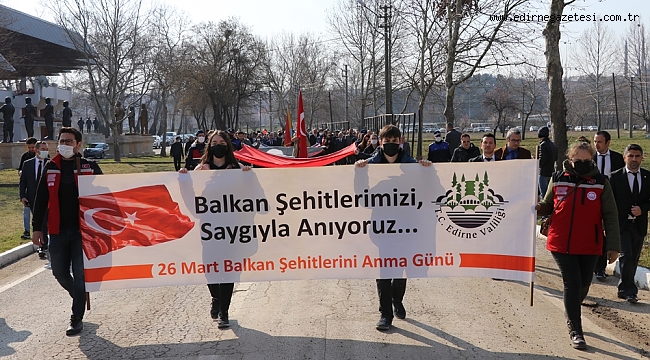 BALKAN ŞEHİTLERİMİZ ANILDI