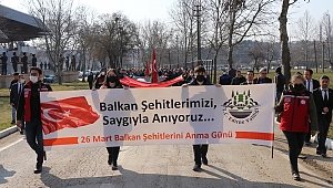 BALKAN ŞEHİTLERİMİZ ANILDI
