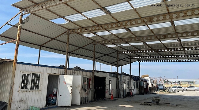 EDİRNE'DE YÜKSEKTEN DÜŞEN ÇİFTÇİ HAYATINI KAYBETTİ