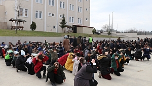 OKULLARDA DEPREM TATBİKATI