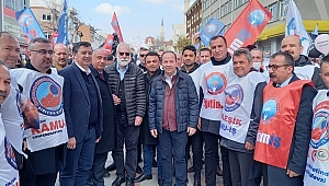 SARAÇLARDA ZAMLARI PROTESTO ETTİLER
