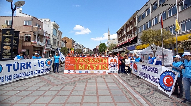 1 MAYIS'TA ALANLARA DAVET ETTİLER