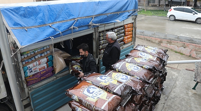 6 TON MAMA DAĞITILDI