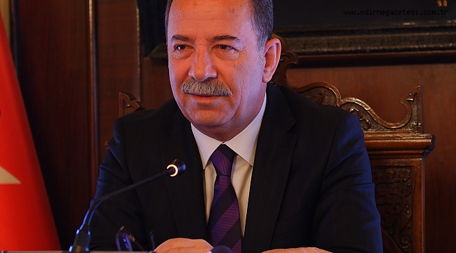 BAŞKAN GÜRKAN EDİRNELİLERİN RAMAZAN BAYRAMINI KUTLADI