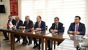 BAŞKAN GÜRKAN, HEDEFLERİNİ PAYLAŞTI