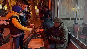 KAHVEHANELERDE DENETİM YAPILDI