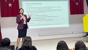 ÖĞRENCİLERE “GENÇLERDE ŞİDDET VE HUKUKİ BOYUTU”ANLATILDI