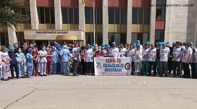 ÜNİVERSİTE YÖNETİMİNE SESLENDİLER, ÜCRETLERİNİN ÖDENMESİNİ İSTEDİLER