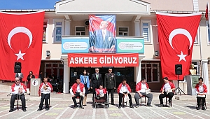 EDİRNE'DE ENGELLİ ÖĞRENCİLERE ASKER KINASI YAKILDI