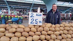 PATETESİN KİLOSU 12 LİRA 50 KURUŞA YÜKSELDİ