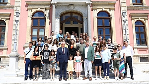 DERECEYE GİRENLER ÖDÜLLENDİRİLDİ